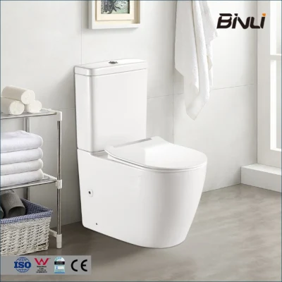 Good Selling and Cheap Western Sanitary Ware Marine Watermark Commode Toilet
